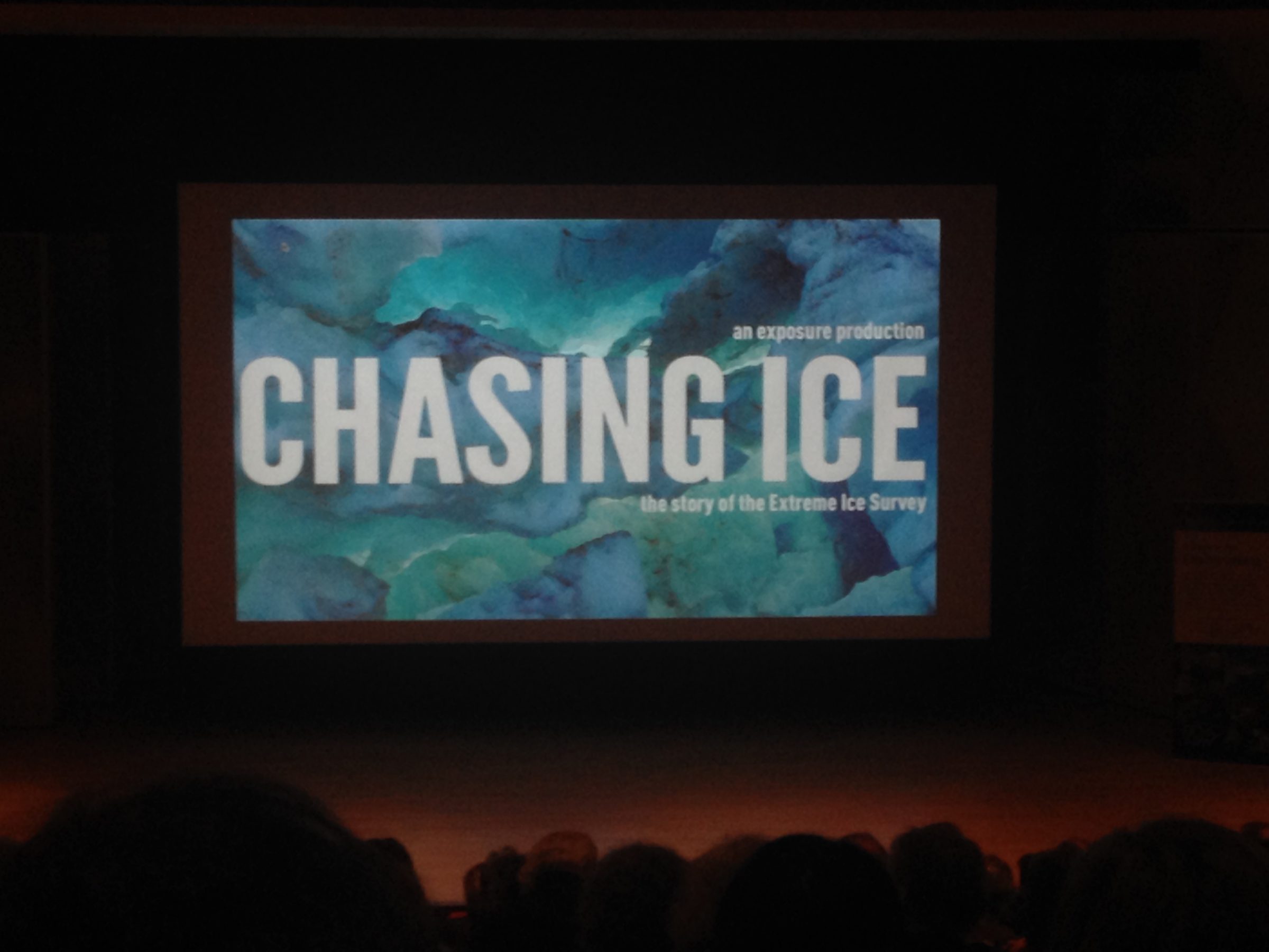 Chasing Ice screening in Kane Hall