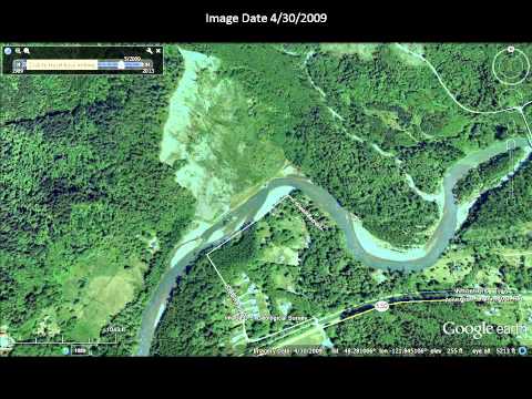 Google Image of Oso Landslide Area