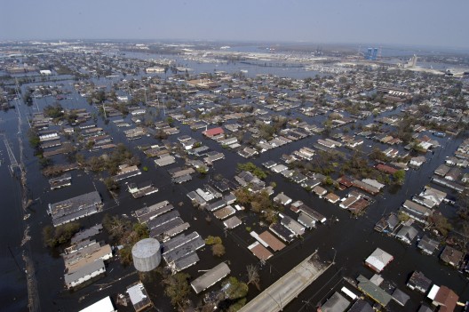 Four days after Katrina made landfall on the Gulf Coast.