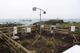 Instruments, installed in late March, will record just how cloudy it is in the Southern Ocean, how much sunlight reaches the surface, and how much water is in these clouds.