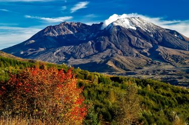 The last major eruption of Mount St. Helens, about 50 miles northeast of Portland, was in 1980. The mountain spewed steam and ash in 2004, and has since been rebuilding a new lava dome.