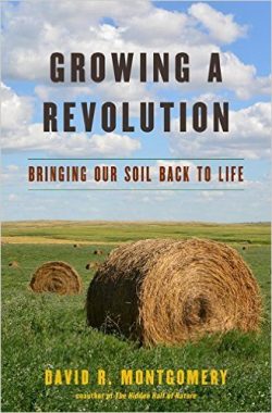 The cover of Professor Dave Montgomery's new book, "Growing a Revolution."