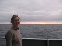 Oceanography graduate student Katherine Heal