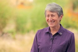 Sally Jewell, U.S. Secretary of the Interior under President Barack Obama and former CEO of REI, has returned to UW.