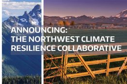 Northwest Climate Resilience Collaborative announcement photo