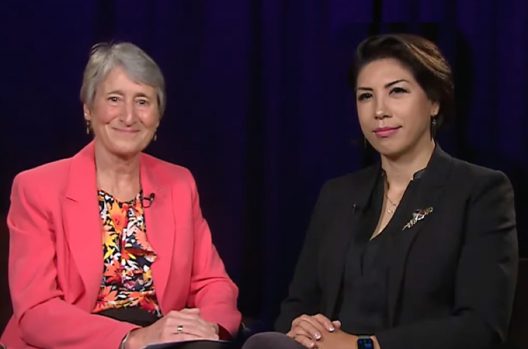 Sally Jewell sits down with Paulette Jordan